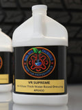 Gallon bottle of VR Supreme Hi-Gloss Thick Water Based Dressing with a visible label.